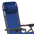 Wallaroo Zero Gravity Reclining Deck Lounge Sun Beach Chair Outdoor Folding Camping - Grey | Outdoorium