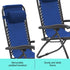 Wallaroo Zero Gravity Reclining Deck Lounge Sun Beach Chair Outdoor Folding Camping - Grey | Outdoorium