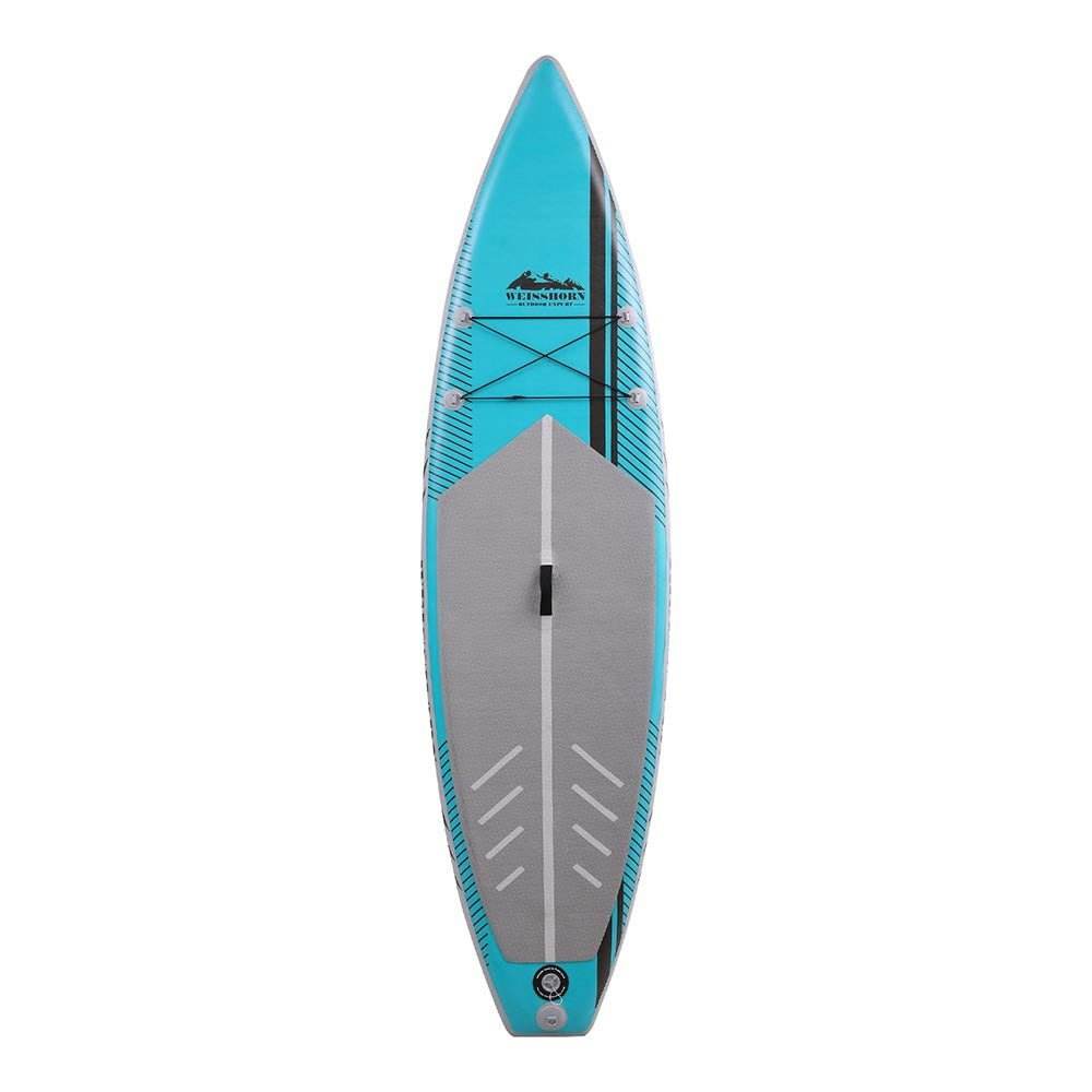 Weisshorn Stand Up Paddle Board 10.5ft Inflatable SUP Surfboard Paddleboard Kayak Surf Green | Outdoorium