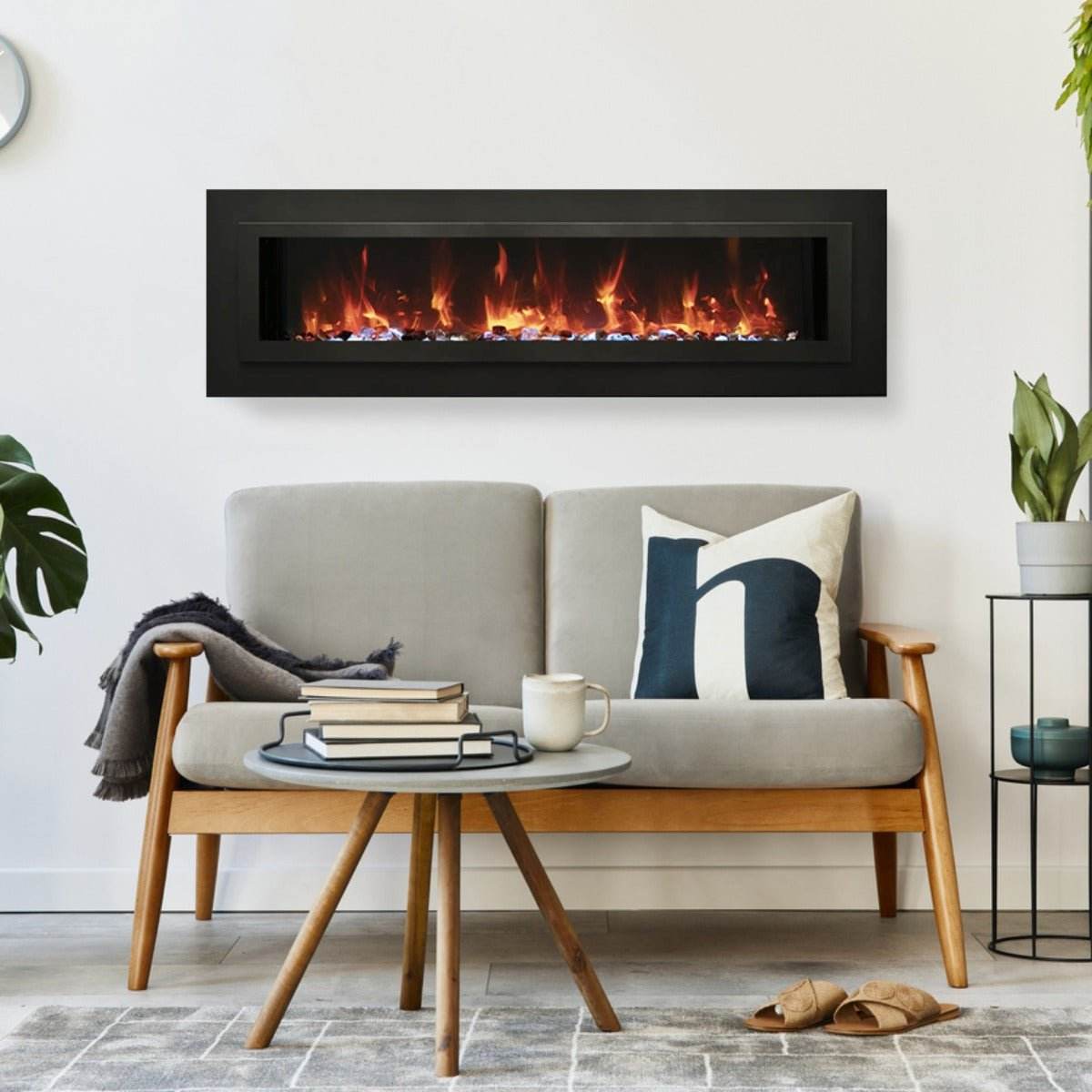 WM - FML - STL Linear Electric Fireplace | Outdoorium