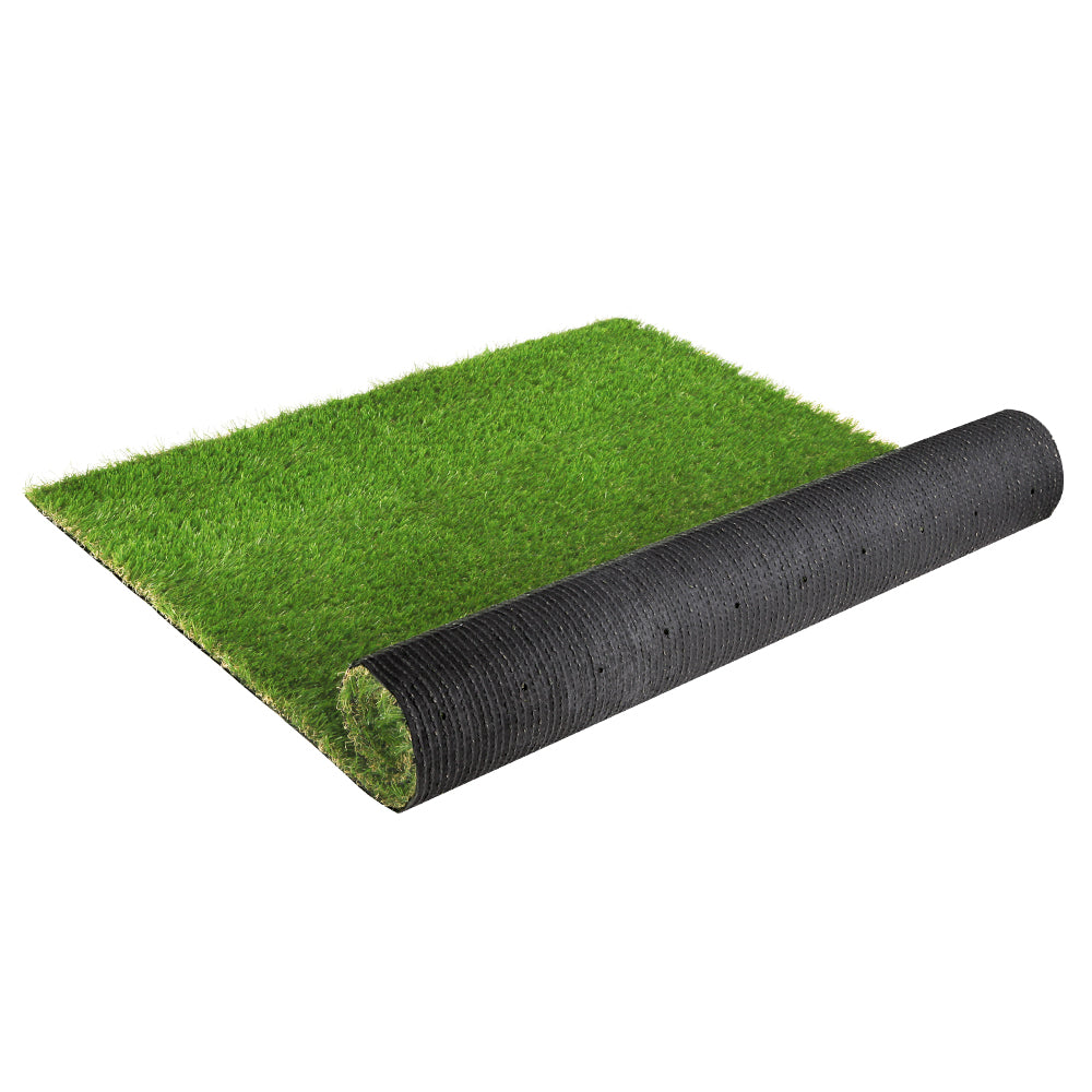 Primeturf Artificial Grass 40mm 1mx10m 10sqm Synthetic Fake Turf Plants Plastic Lawn 4-coloured - Outdoorium