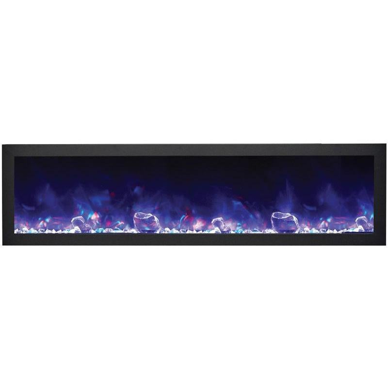 Amantii BI-60-SLIM Electric Fireplace - Indoor or Outdoor 152cm (60&quot;) - Outdoorium