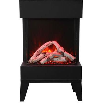 Amantii Cube 2025WM 3 Sided Wall Mount Electric Fireplace - Outdoorium