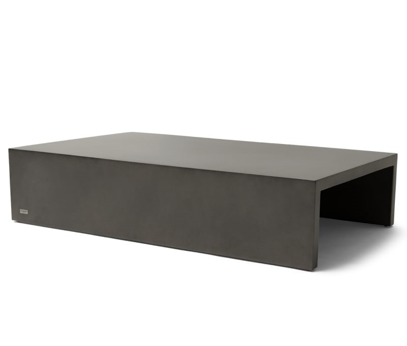 Blinde Niche L50 Concrete Coffee Table - Bone - Outdoorium