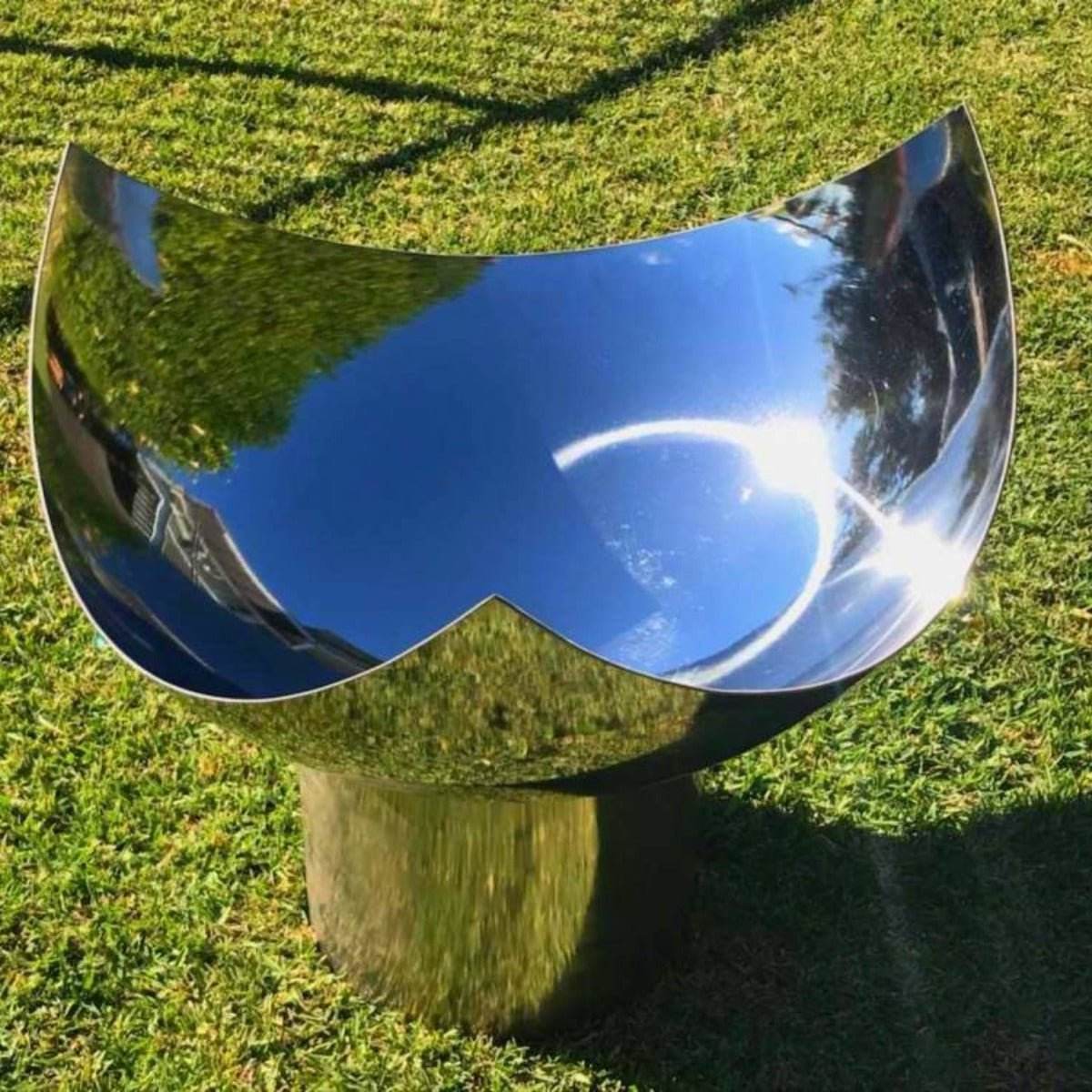 Chalice Stainless Steel Fire Pit | Outdoorium