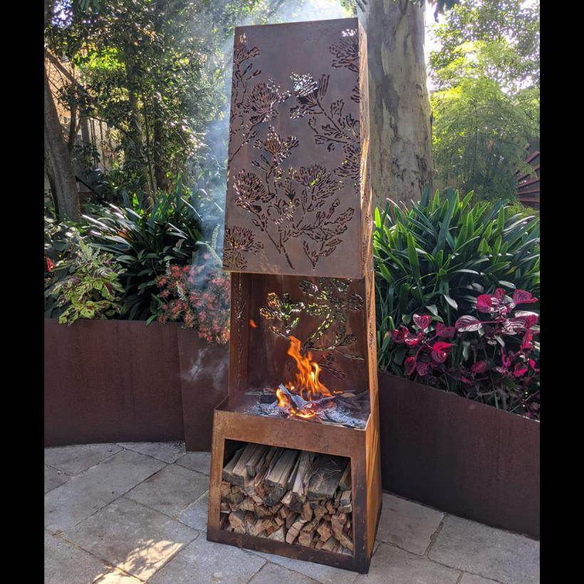 Chiminea Fire Pit | Outdoorium