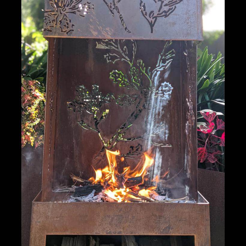 Chiminea Fire Pit | Outdoorium