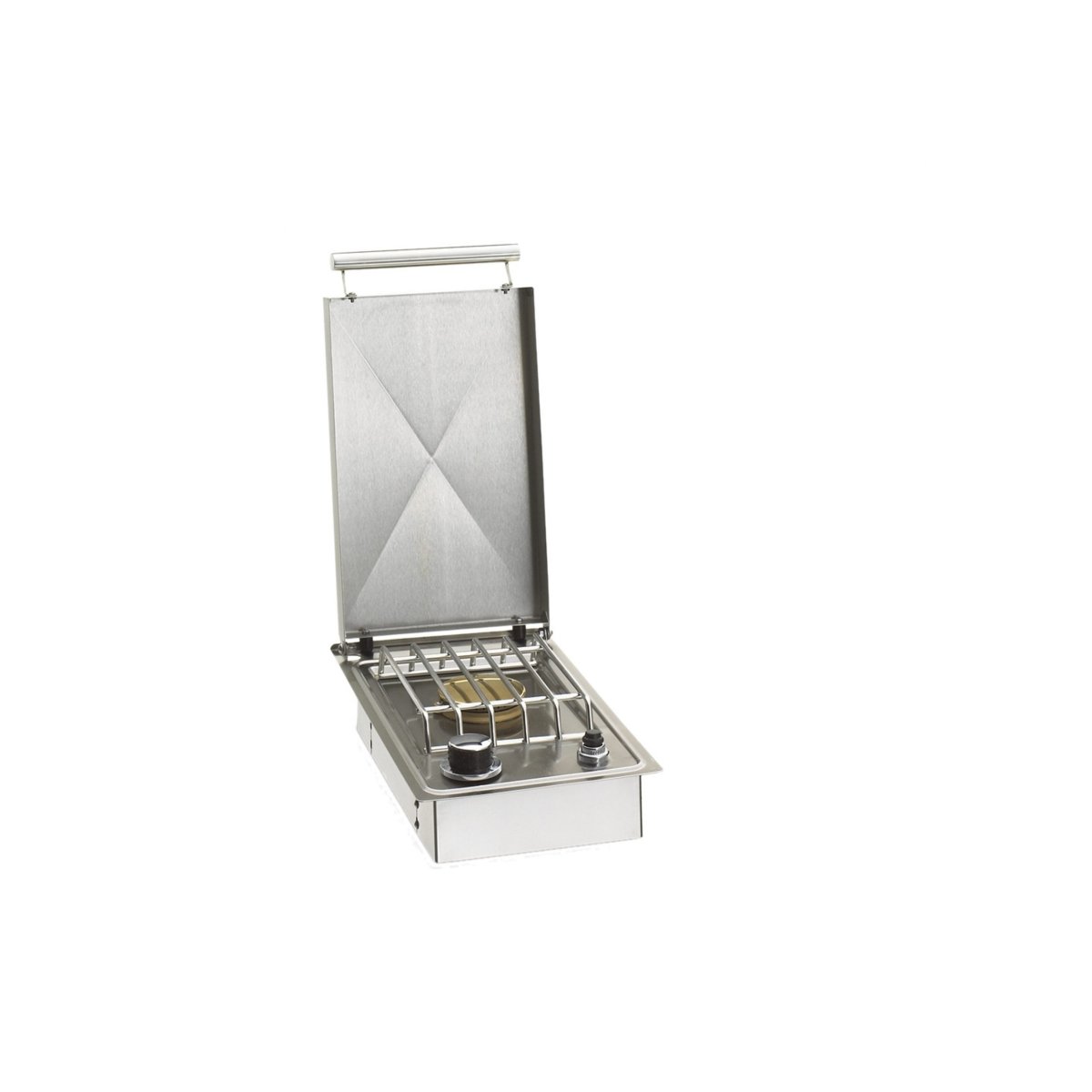 Fire Magic Grills Drop in Single Side Burner with hinged lid - Outdoorium