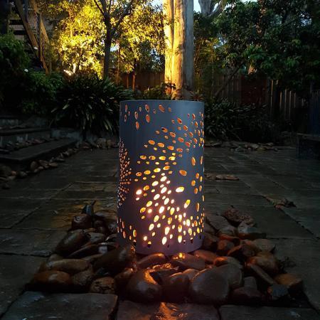 Round Fire Pit | 3 Colours | 7 Patterns - Outdoorium
