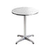 Gardeon Set of 2 Outdoor Bar Table Aluminium Round 70/110CM - Outdoorium