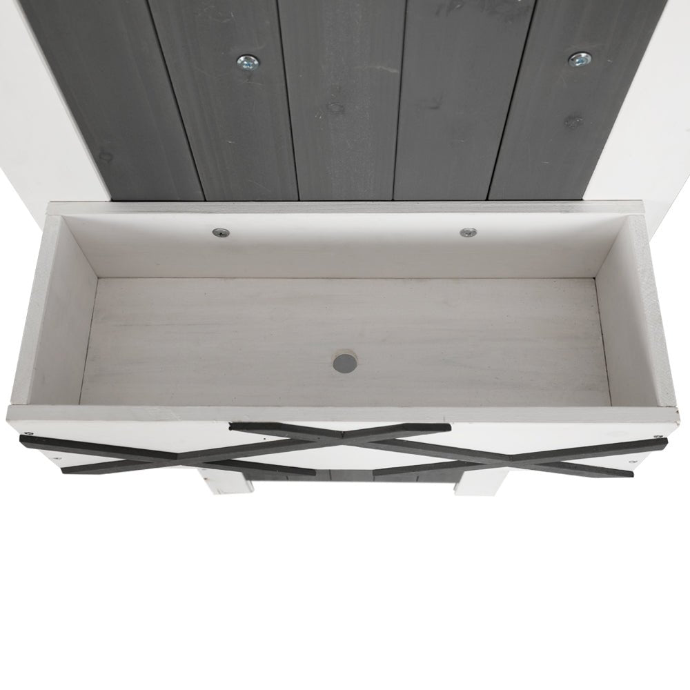 Gardeon Outdoor Storage Cabinet Shed Box Wooden Shelf Chest Garden Furniture - Outdoorium