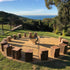 Goblet Stainless Steel Fire Pit | Outdoorium