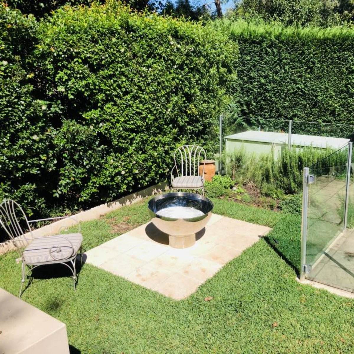 Goblet Stainless Steel Fire Pit | Outdoorium