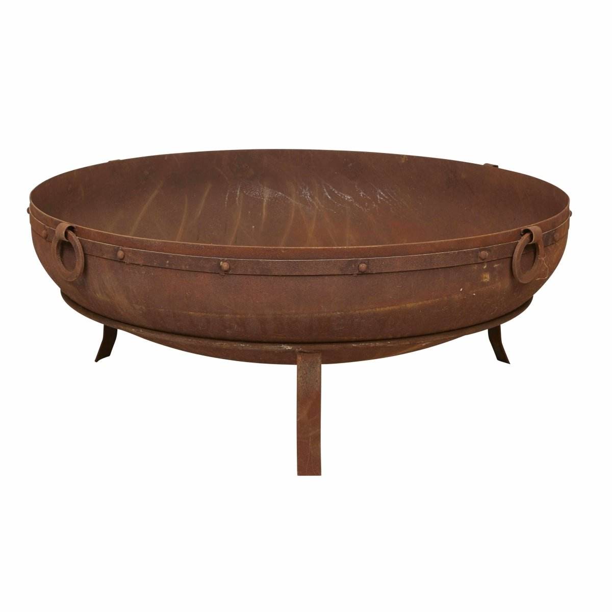 Indian Kadai Replica Fire Pit Bowl - 120cm | Outdoorium