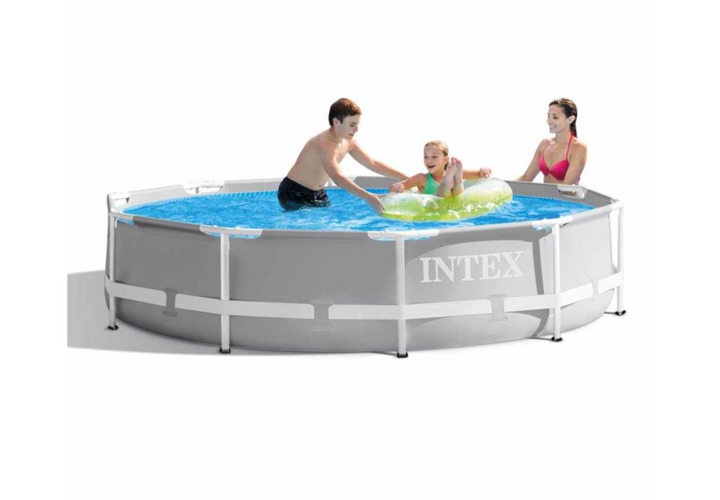 Intex 3.05m x 76cm Prism Frame Premium Pool Set - Outdoorium