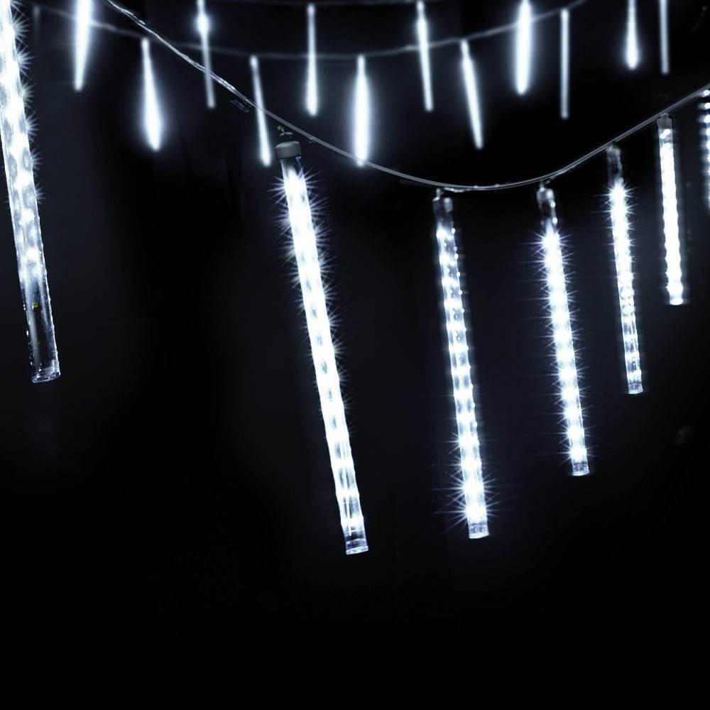 12M Christmas Lights Icicle Light 960 LED Falling Metor Jingle Jollys | Outdoorium