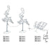 1X Christmas Lights Reindeer Sleigh 120 LED Decorations Jingle Jollys | Outdoorium