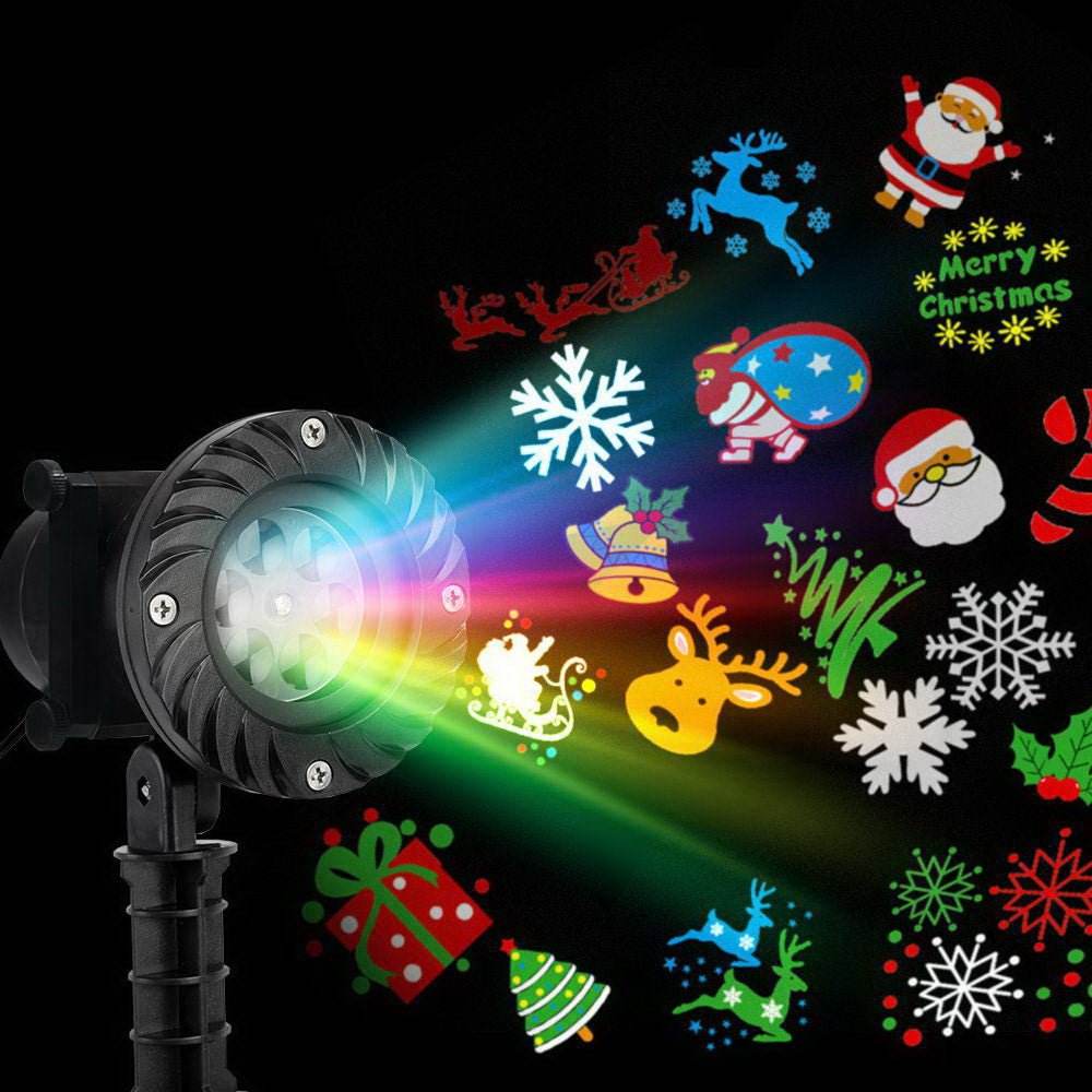 1X Projector Light Christmas Lights Laser Outdoor Decorations Jingle Jollys | Outdoorium