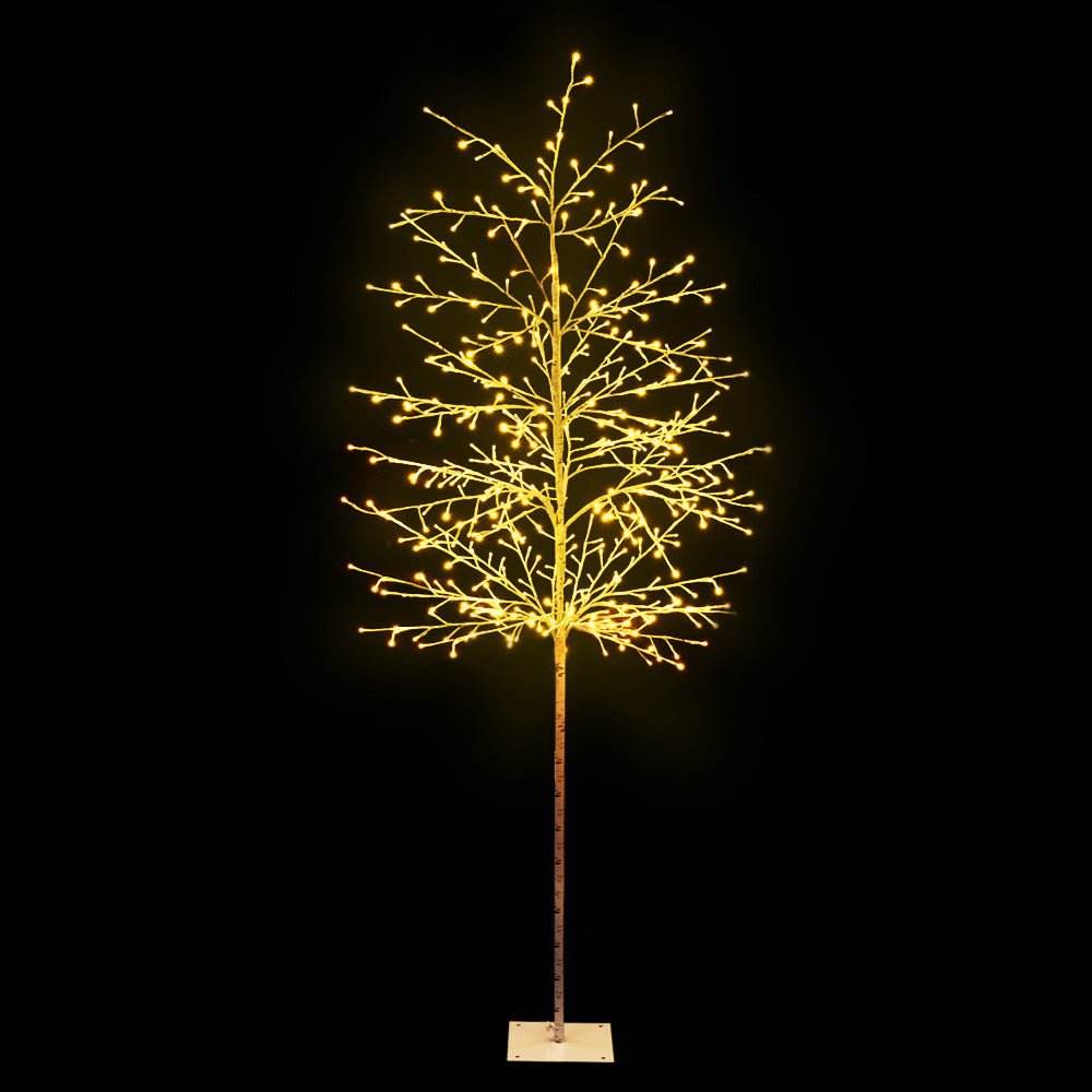 2.1M Christmas Tree 480 LED Solar Jingle Jollys | Outdoorium