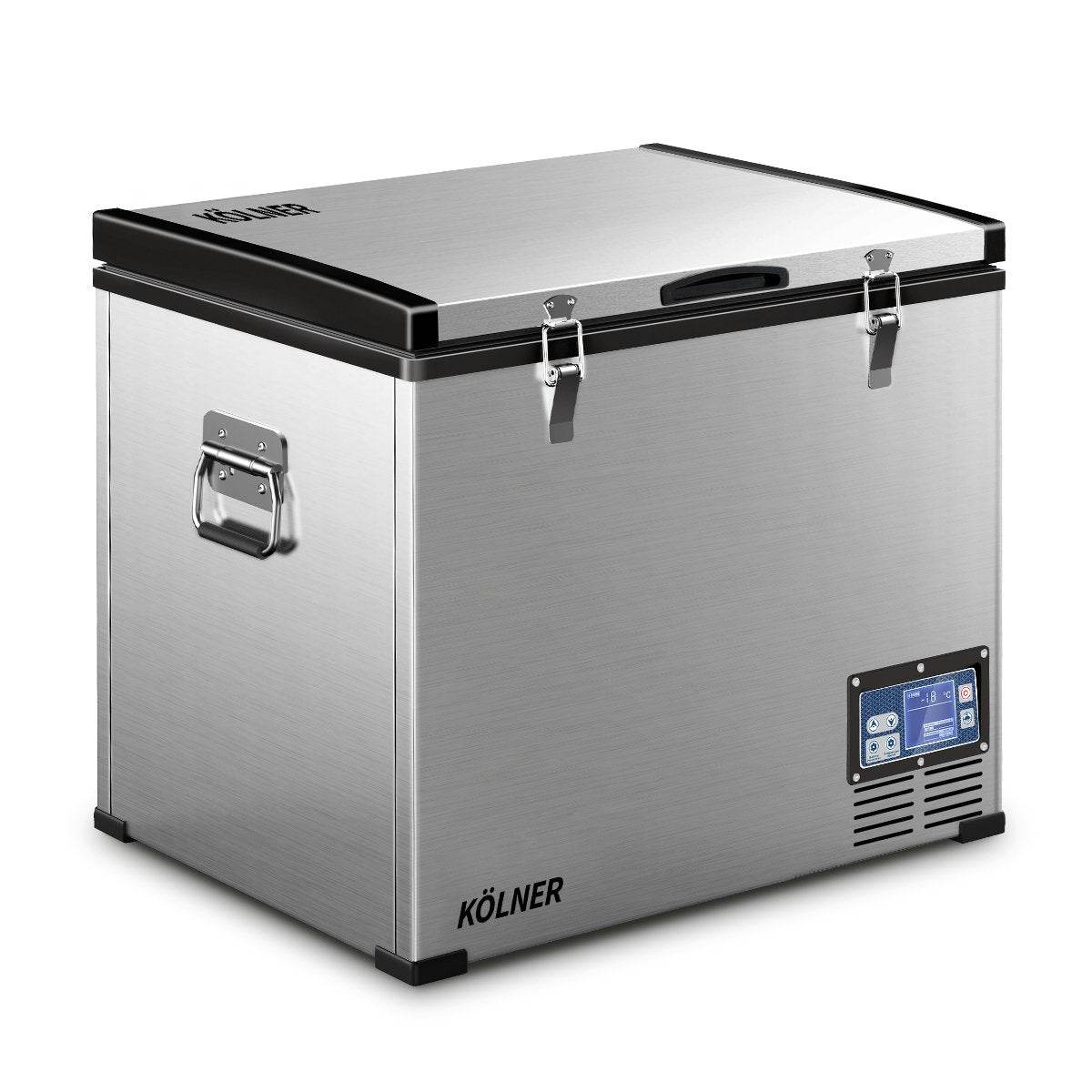 Kolner 75l Portable Fridge Chest Freezer With Lcd Panel - Rv Vehicle Camping Refrigerator | Outdoorium