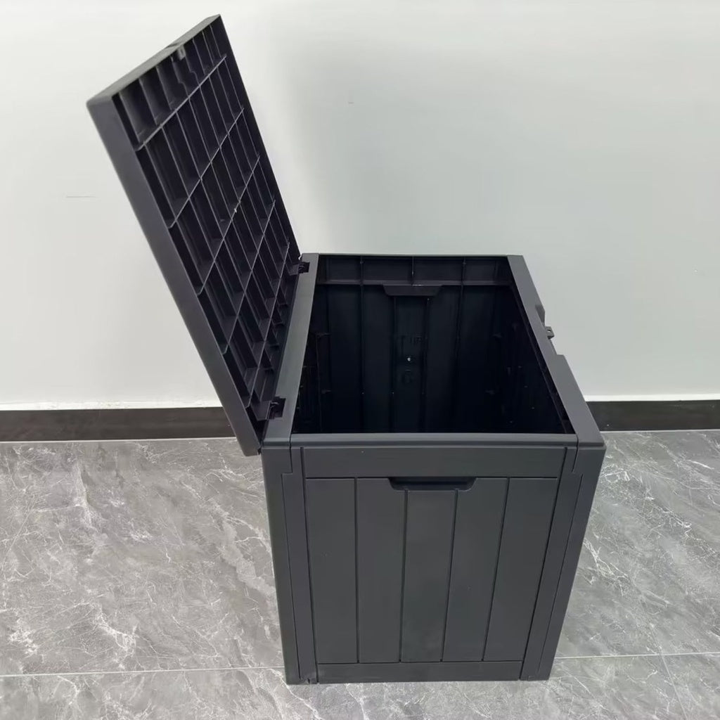 NOVEDEN Gardeon Outdoor Storage Box 118L Container Lockable (Black) NE-GSB-100-SK - Outdoorium