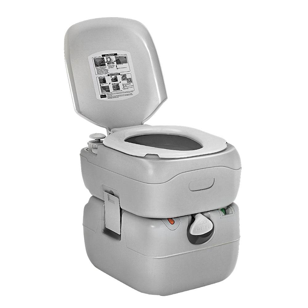 Weisshorn 22L Portable Camping Toilet Outdoor Flush Potty Boating | Outdoorium