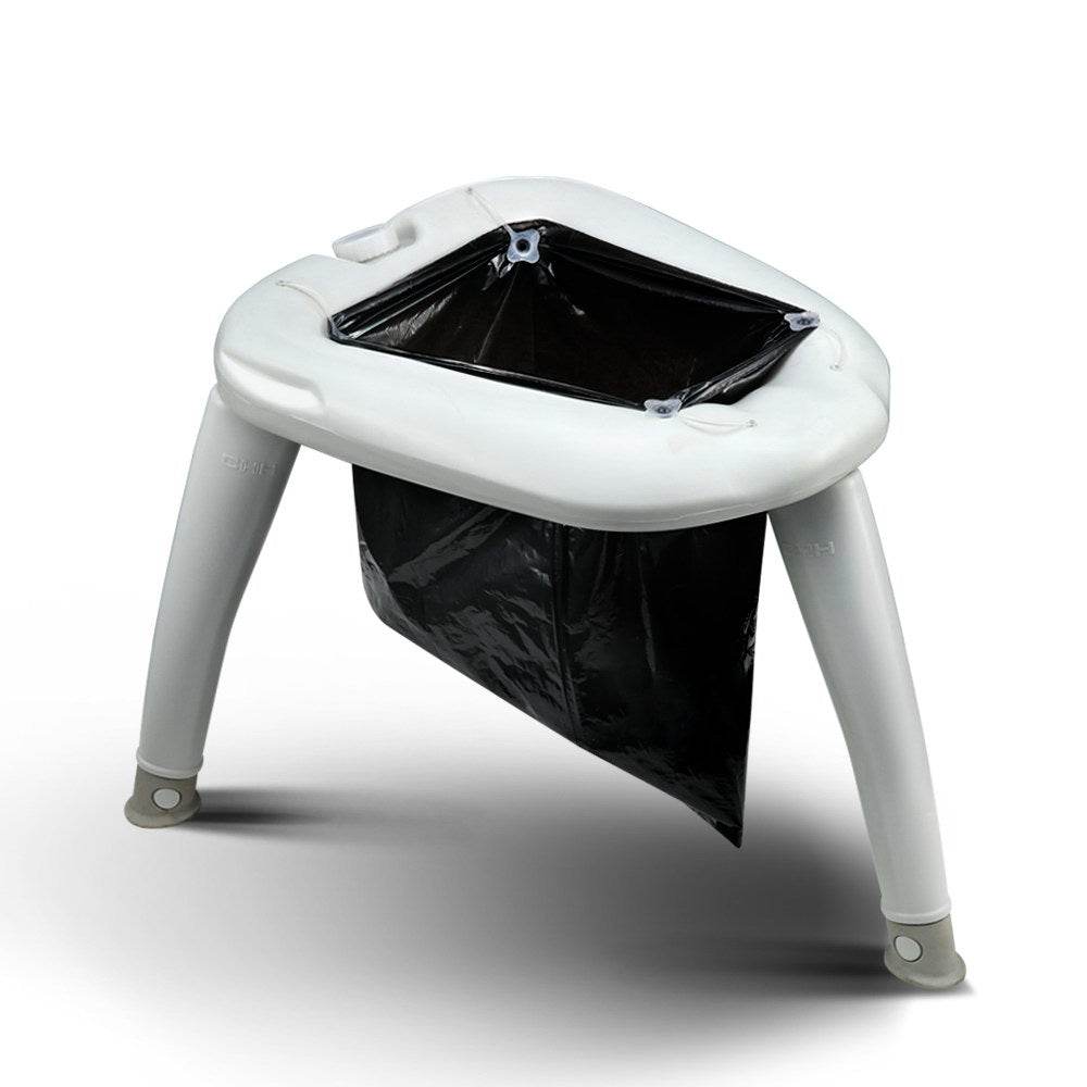 Weisshorn Portable Folding Toilet Camping Outdoor Caravan Plastic Bag | Outdoorium