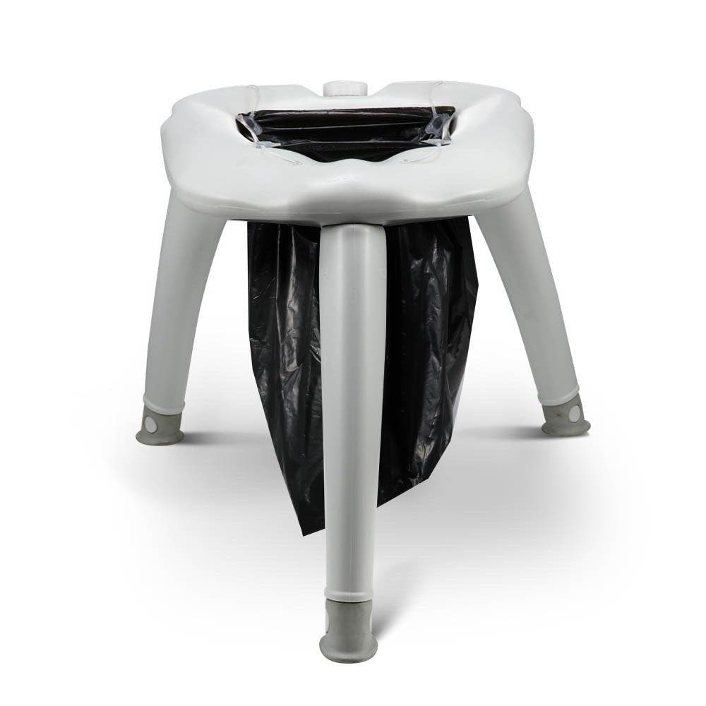 Weisshorn Portable Folding Toilet Camping Outdoor Caravan Plastic Bag | Outdoorium