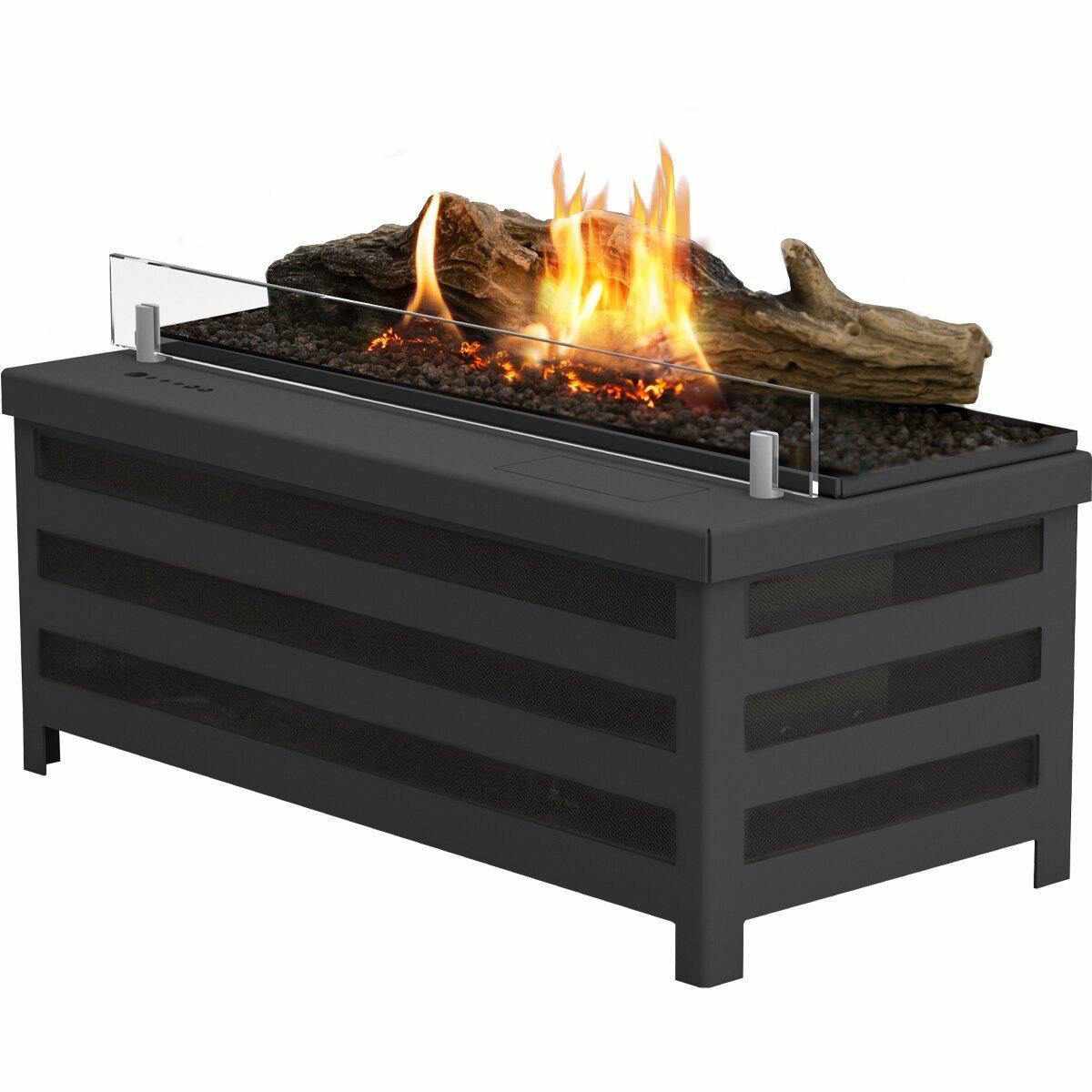 Planika Basket Fire Logs Automatic BEV Fireplace - Outdoorium