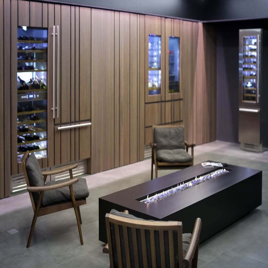 Planika Galio Linear Outdoor Gas Fire Pit Insert | Outdoorium