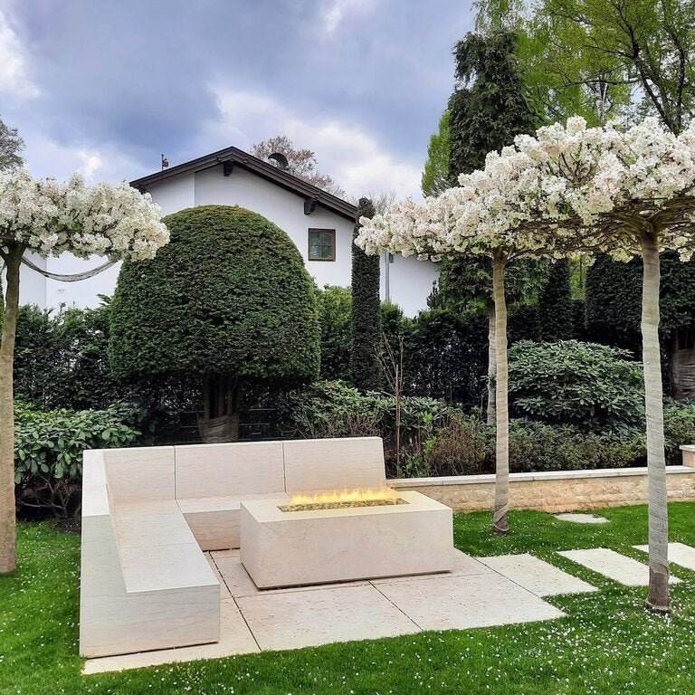 Planika Galio Linear Outdoor Gas Fire Pit Insert | Outdoorium