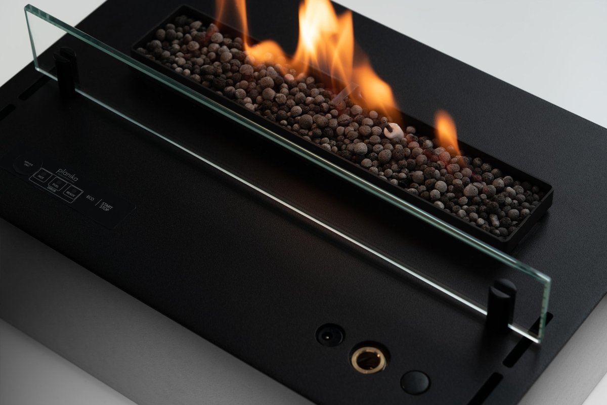 Planika SENSO Net Zero Fireplace insert with BEV Technology - Outdoorium