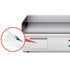 SOGA 2200W Stainless Steel Ribbed Griddle Commercial Grill BBQ Hot Plate 56*48*23 | Outdoorium