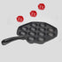 SOGA 2X 18CM Cast Iron Takoyaki Fry Pan Octopus Balls Maker 12 Hole Cavities Grill Mold | Outdoorium
