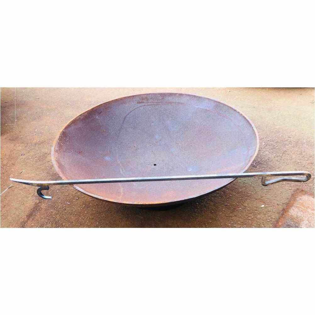Cauldron Stainless Steel Fire Pit - 100cm | Outdoorium
