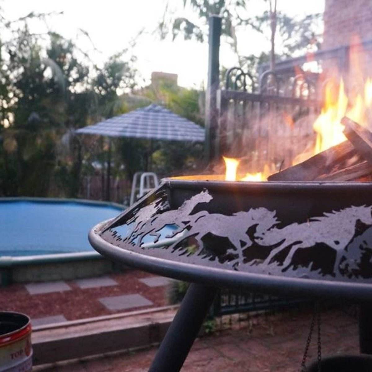 Ultimate BBQ Fire Pit 90cm - Outdoorium