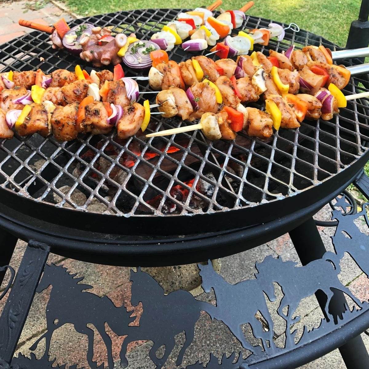 Ultimate BBQ Fire Pit 90cm | Outdoorium