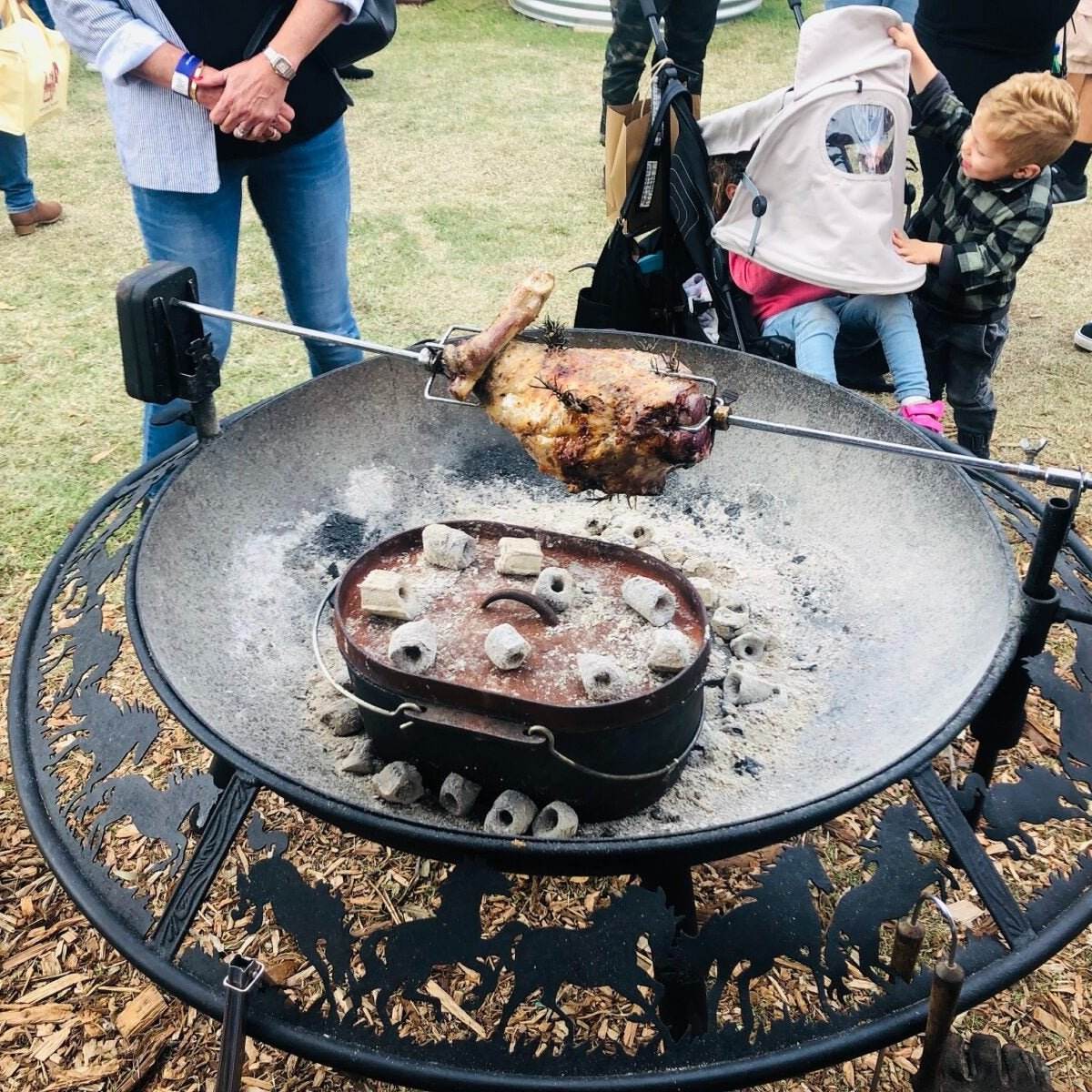 Ultimate BBQ Fire Pit 90cm | Outdoorium