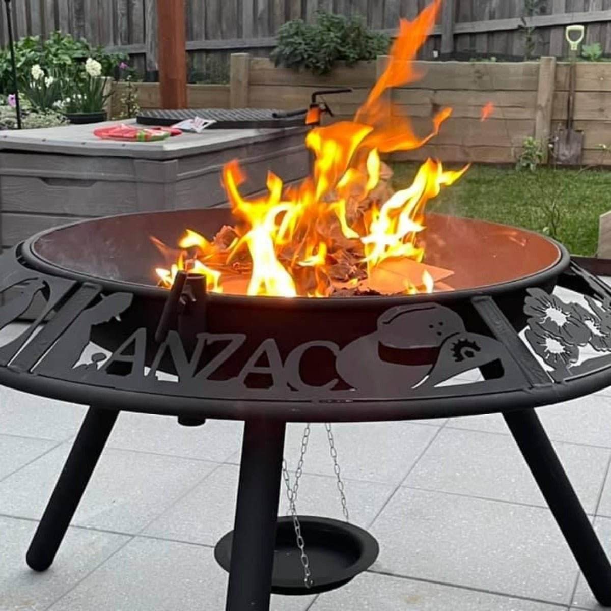 Ultimate BBQ Fire Pit 90cm | Outdoorium