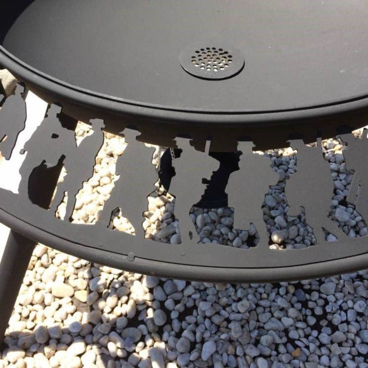 Ultimate BBQ Fire Pit 90cm | Outdoorium
