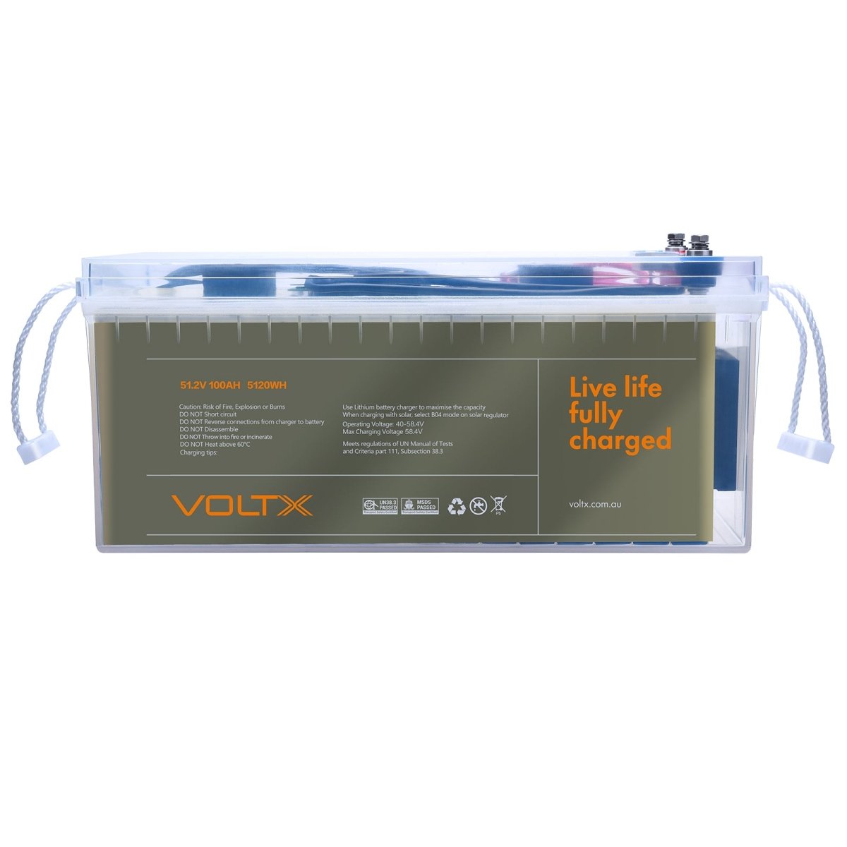 VoltX 48V Lithium Battery 100Ah Plus - Outdoorium