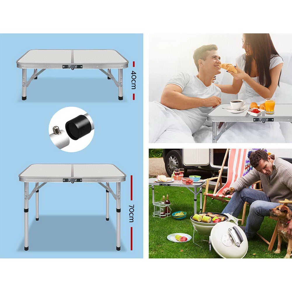 Weisshorn Foldable Kitchen Camping Table - Outdoorium