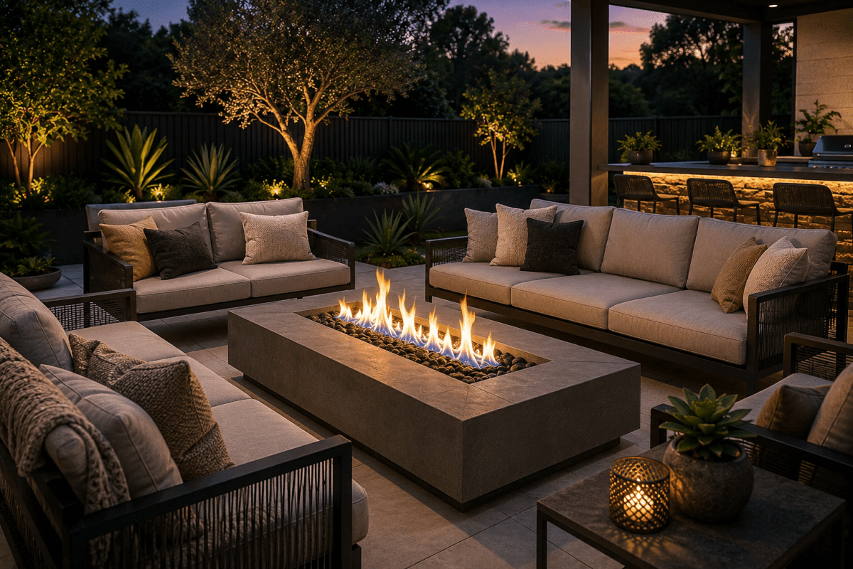 Fire Pit Furniture Sets: Creating Comfortable Outdoor Living Spaces Around Gas Fire Pits In Australia: Premium Buying Guide - Outdoorium