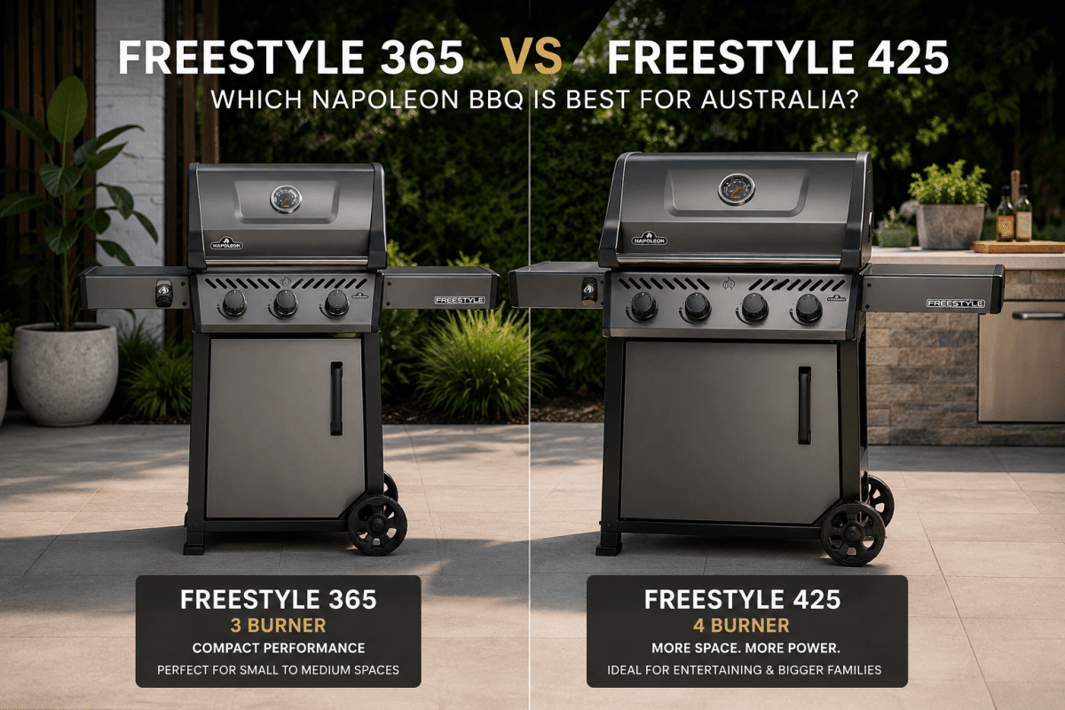 Freestyle 365 vs Freestyle 425: Which Napoleon BBQ is Best for Australia? - Outdoorium