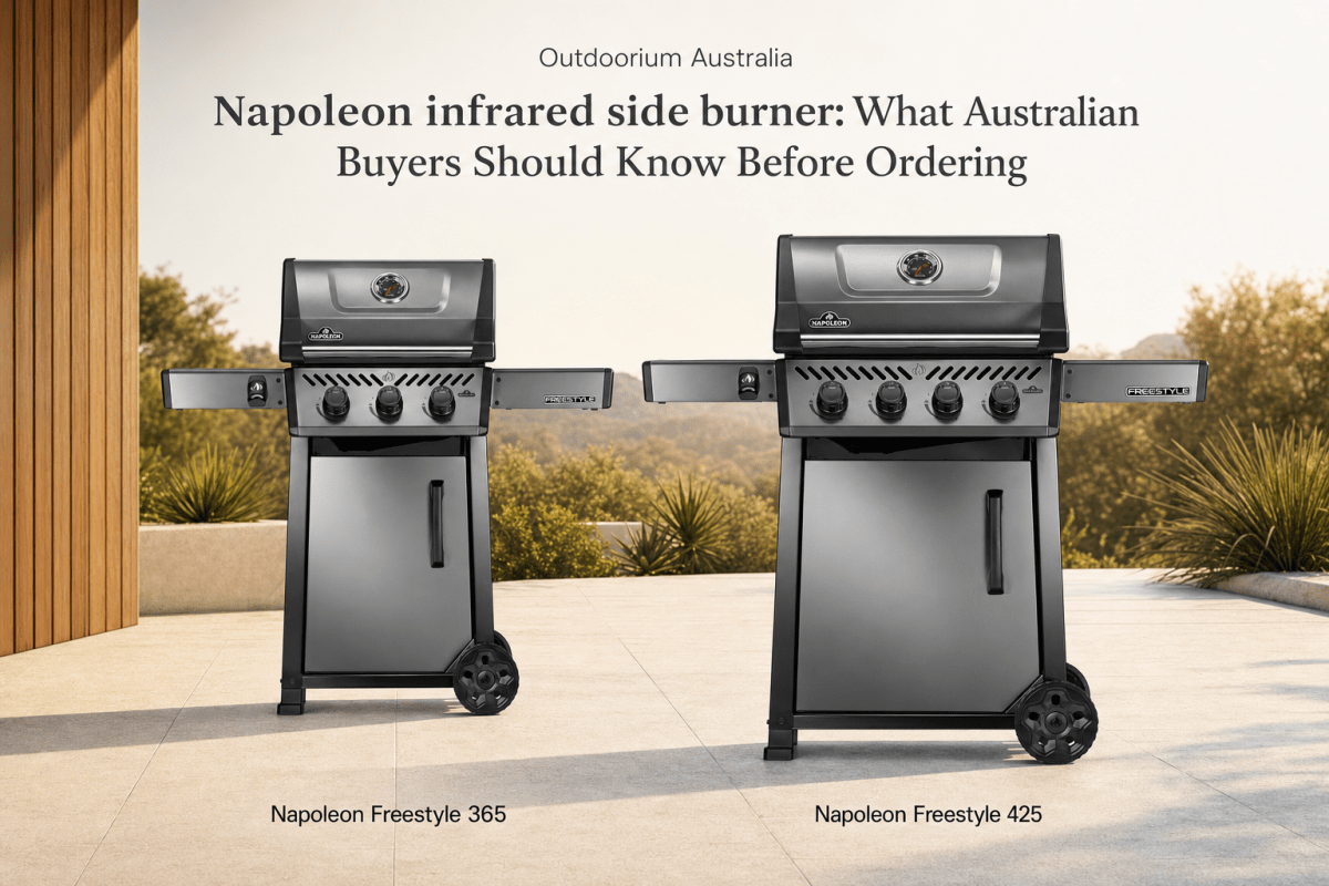 Napoleon infrared side burner: What Australian Buyers Should Know Before Ordering - Outdoorium