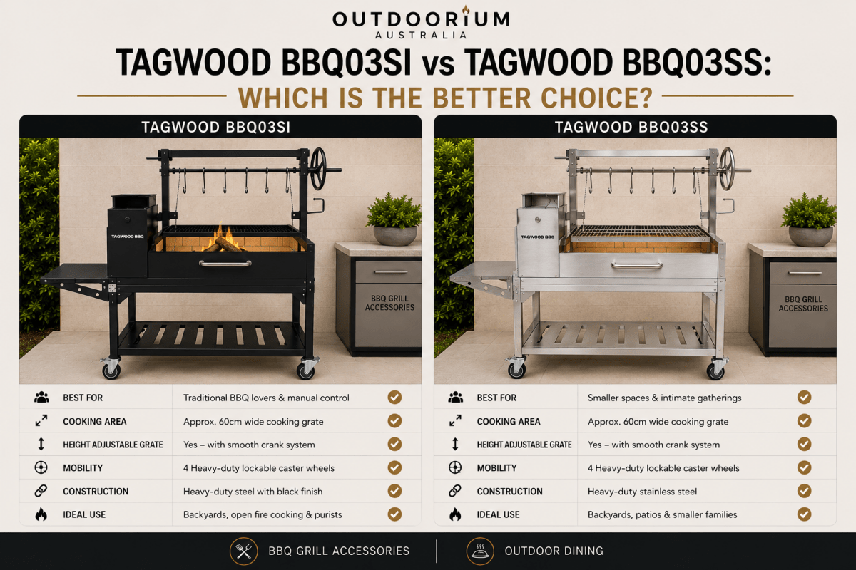 Tagwood BBQ03SI vs Tagwood BBQ03SS: Which Is the Better Choice? - Outdoorium
