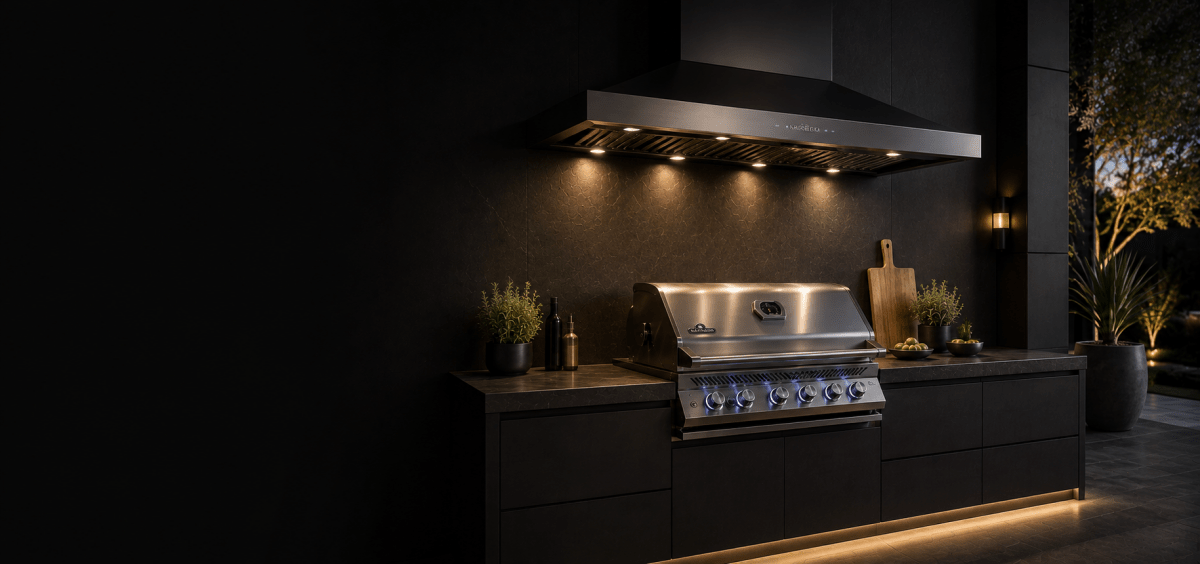 BBQ & Outdoor Kitchen Rangehoods - Outdoorium