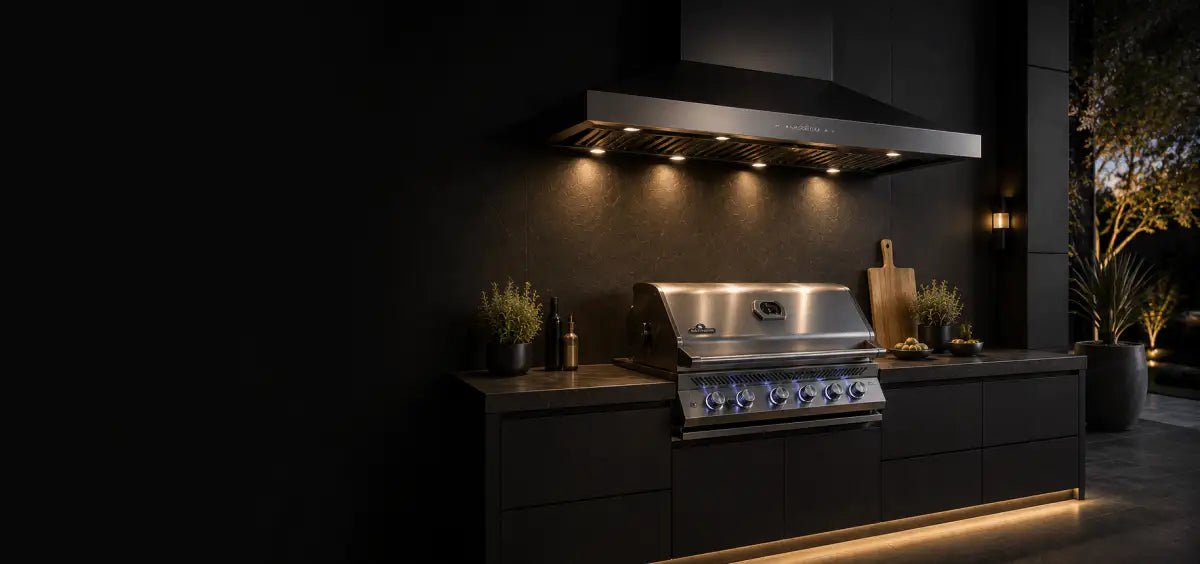 BBQ & Outdoor Kitchen Rangehoods - Outdoorium