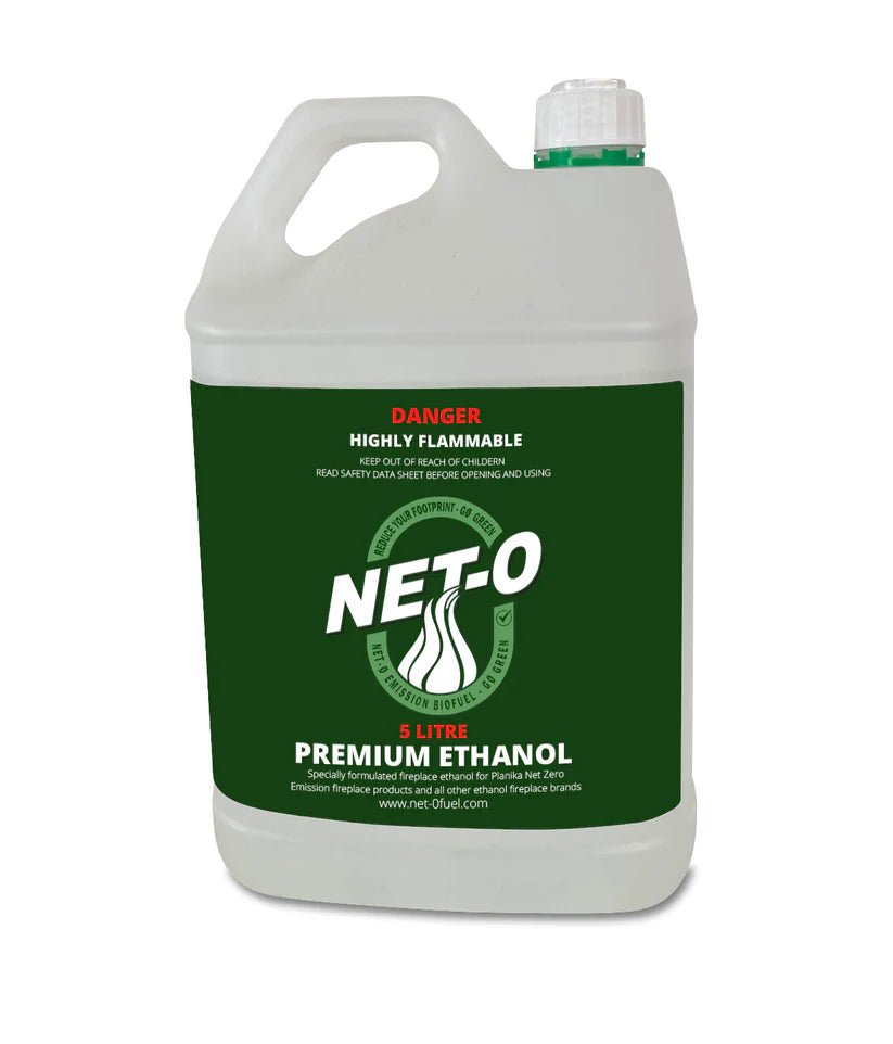 Net-0 bioethanol fireplace fuel