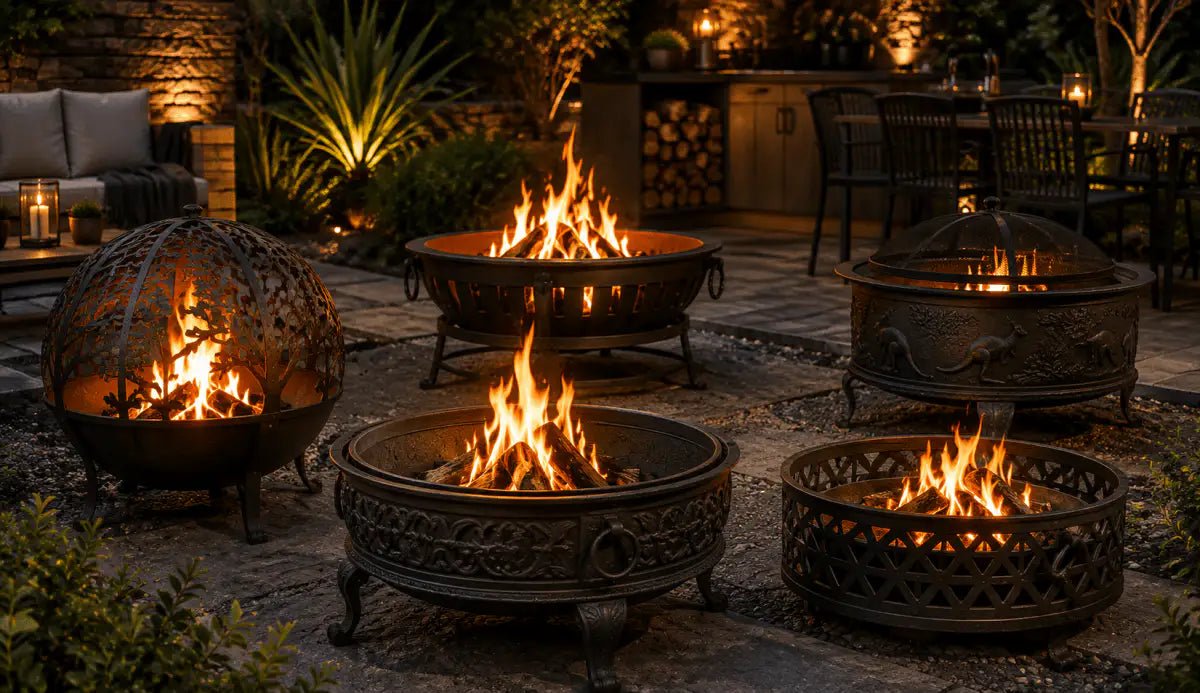 Cast Iron Fire Pits - Outdoorium